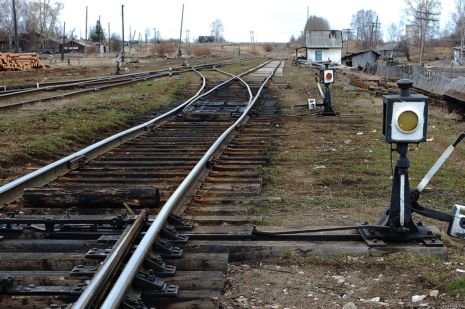 фото стрелочного перевода ж д